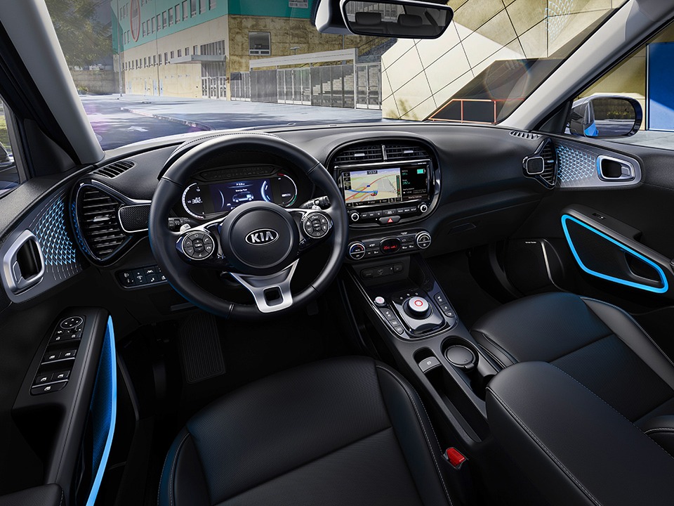 Kia E Soul Milano interni