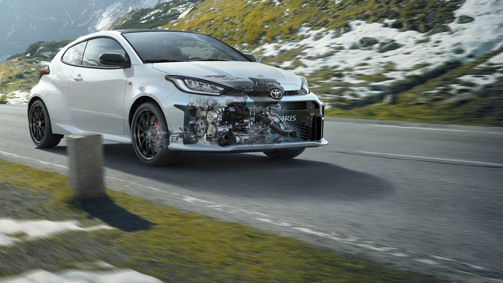 Toyota GR YARIS Monza e Brianza motore
