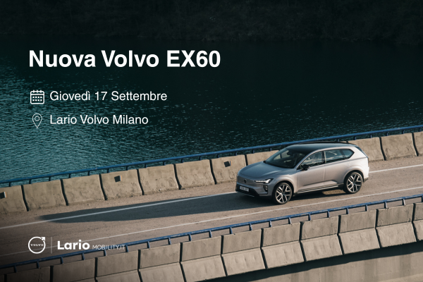 Nuova Volvo EX60 Sito