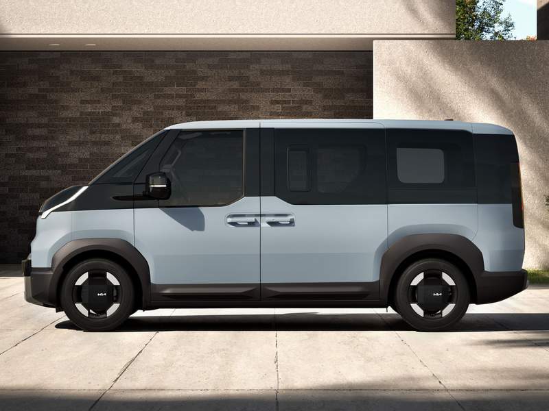 Kia Pv5 Passenger Side View