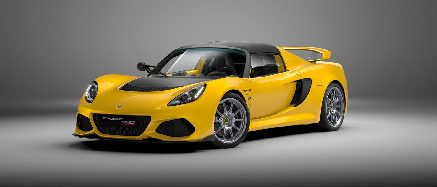 Lotus Exige Milano slide