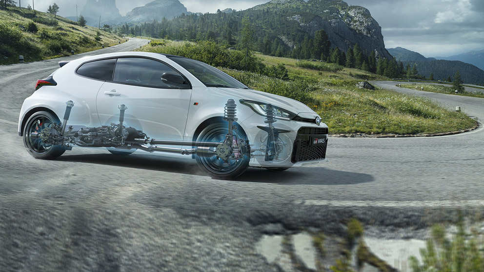 Toyota GR YARIS Monza e Brianza tecnologia