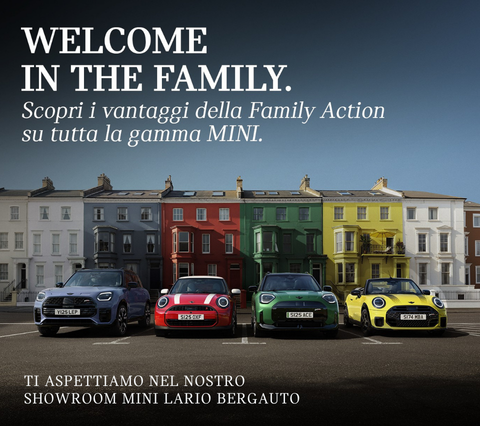TI ASPETTIAMO NEL NOSTRO SHOWROOM MINI LARIO BERGAUTO