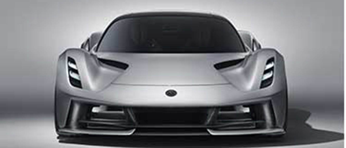 Nuova Lotus Evija promozione Milano slide