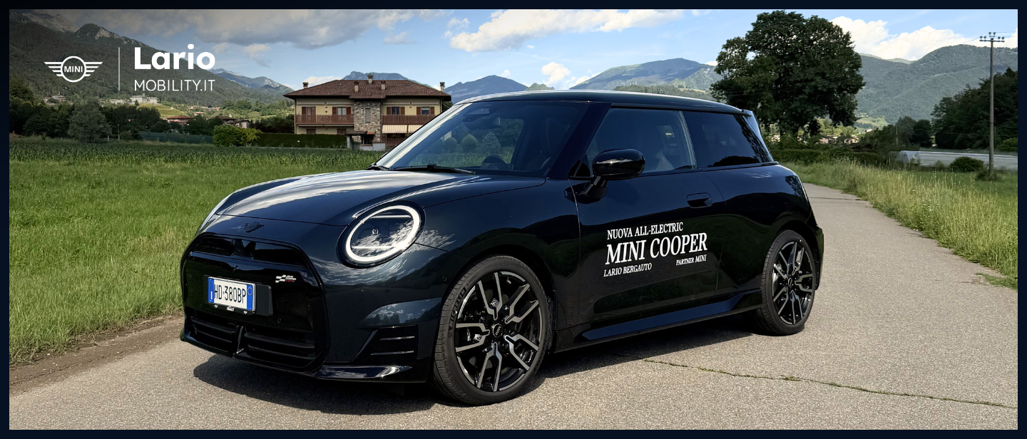 All Electric MINI Cooper Lario Bergauto Lario Mobility 1