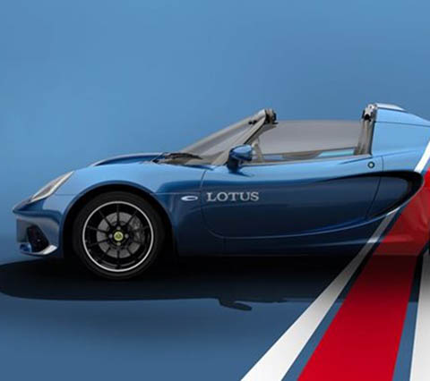 Lotus Elise Heritage promozione Milano