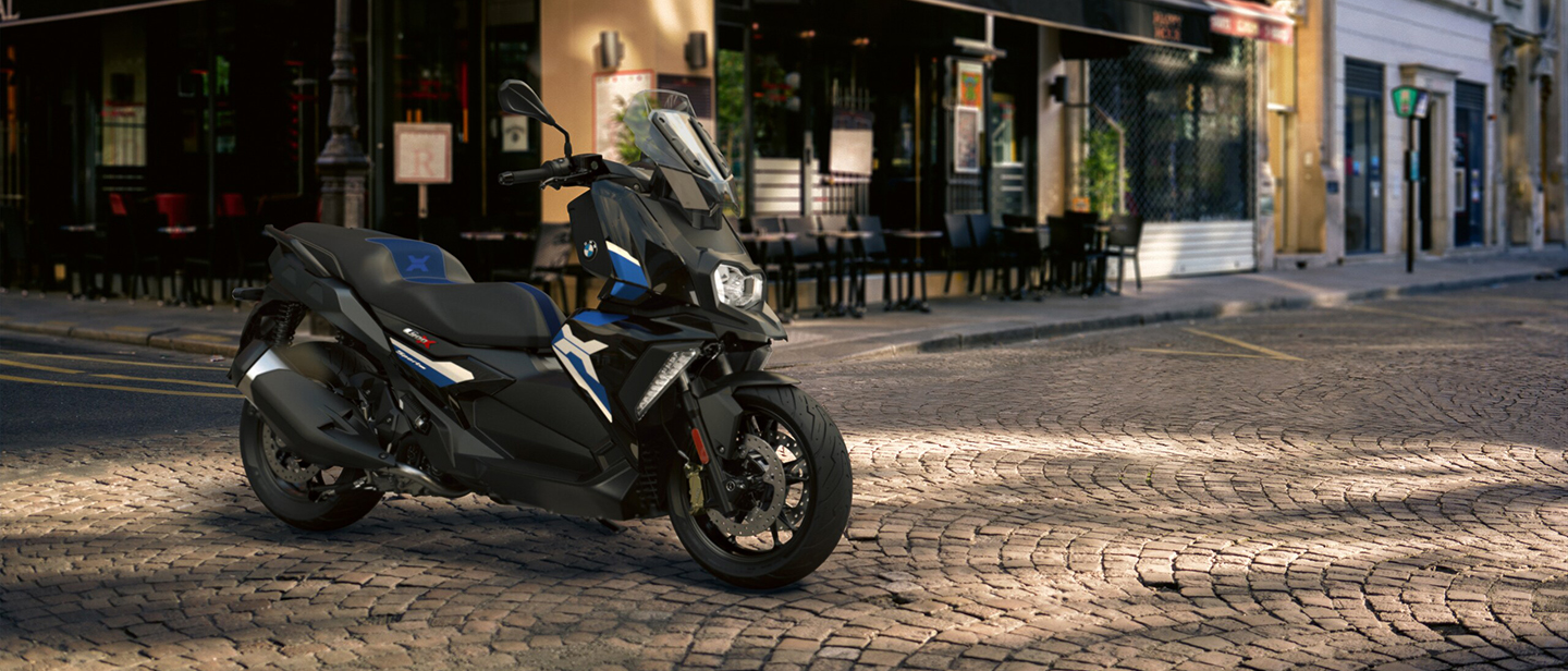 BMW C400x Lecco Sondrio slide