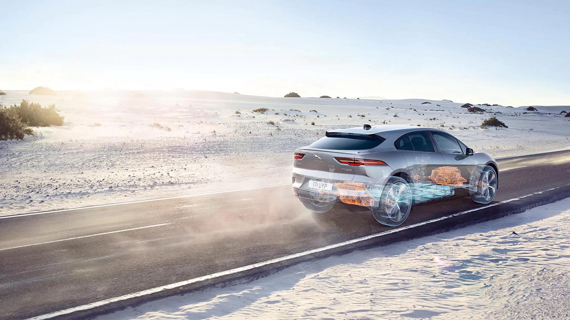 Jaguar I Pace Milano meccanica