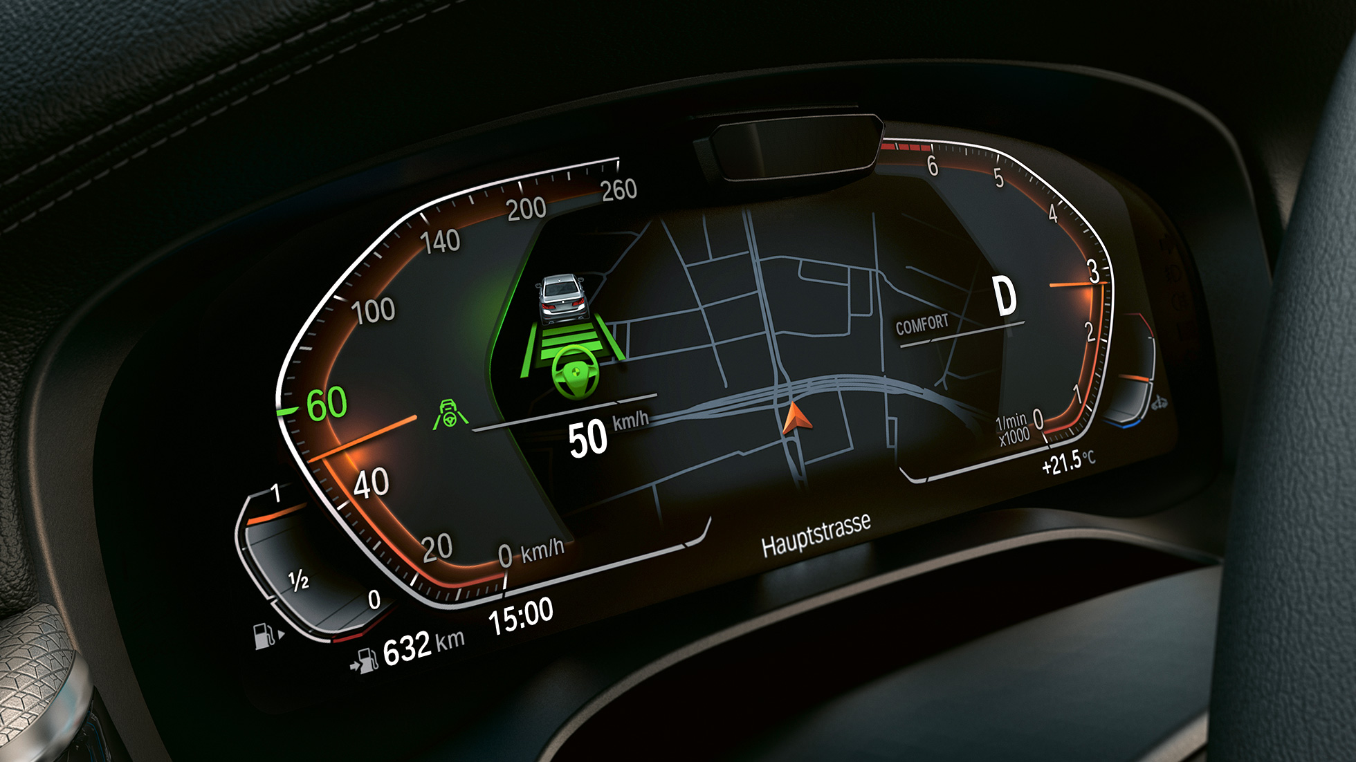 BMW Serie 5 Touring Bergamo Lecco Sondrio display