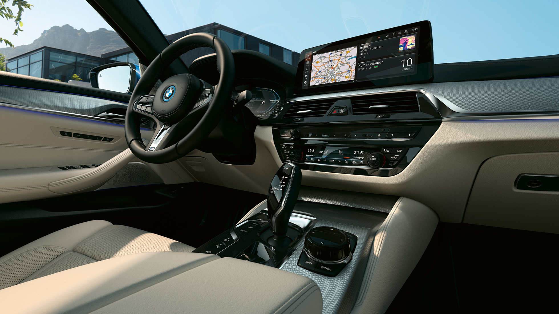 BMW Serie 5 Berlina Bergamo Lecco Sondrio interni
